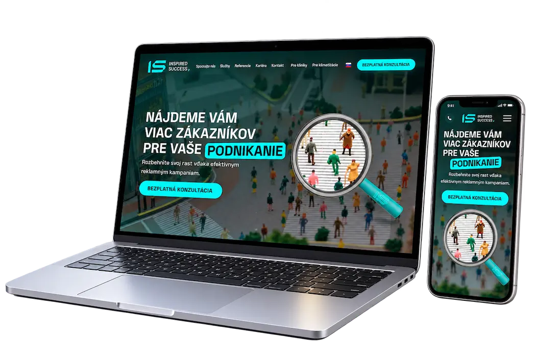 Konverzný web pre správnych zákazníkov