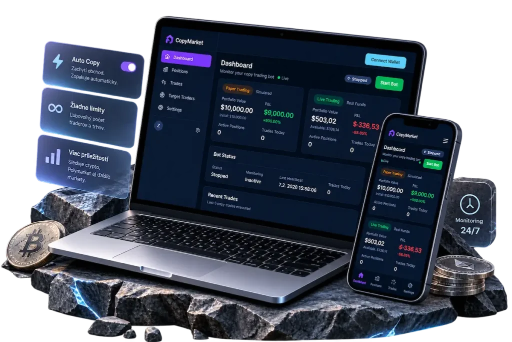 Copy trading bez manuálneho sledovania